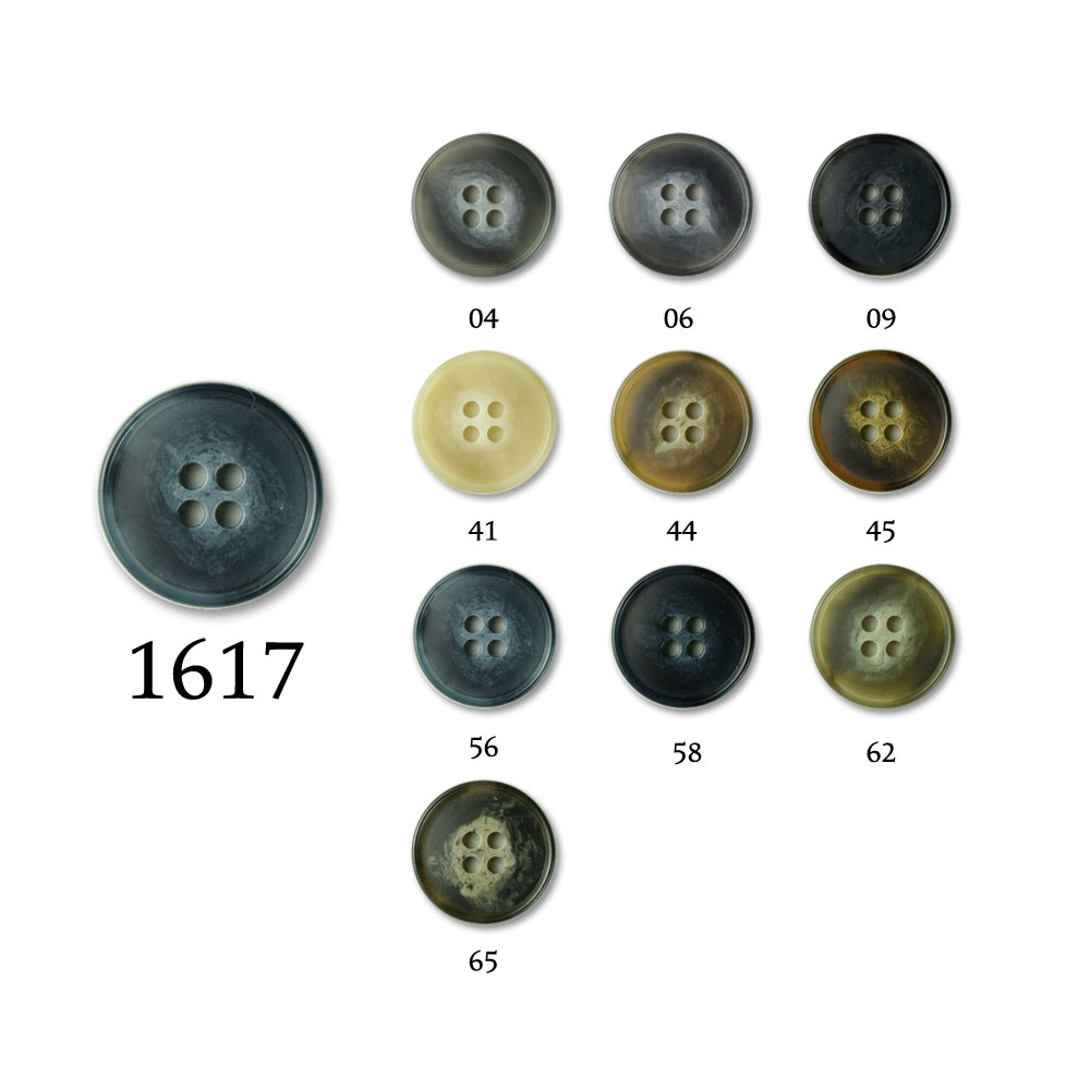 ユリア樹脂ボタン 1617